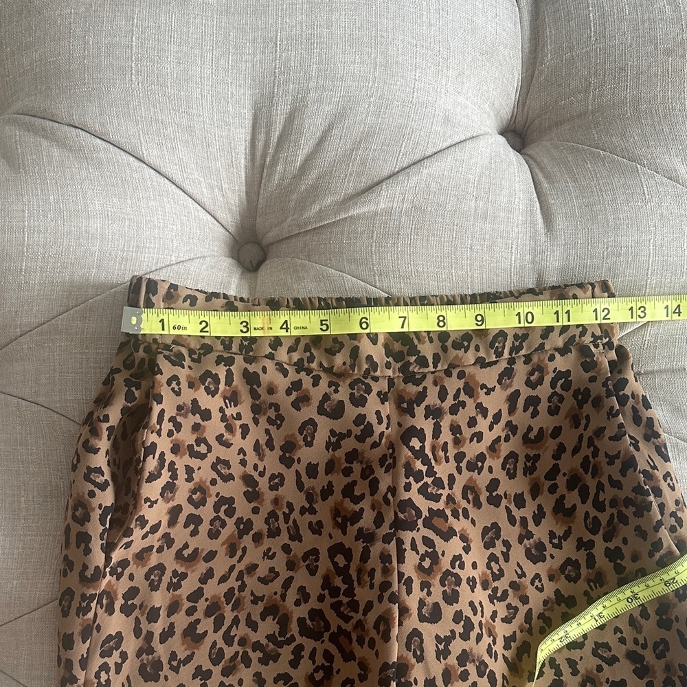 J. Crew Leopard Print Pants - Brown and Black - Picture 4 of 10